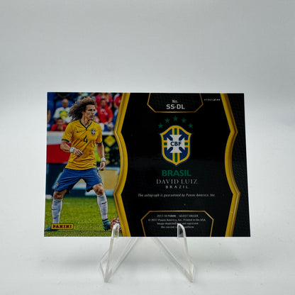 David Luiz - Brazil - Panini Select 17/18 - Autograph On Card
