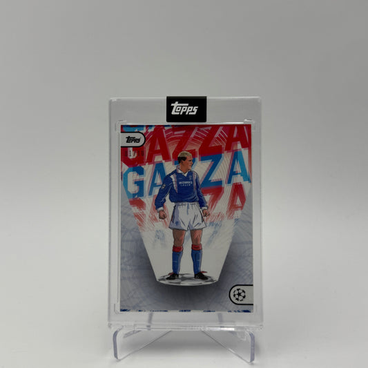 Paul Gascoigne - Rangers FC - Topps Project 22 - 01/10 - Autograph by Dan Leydon