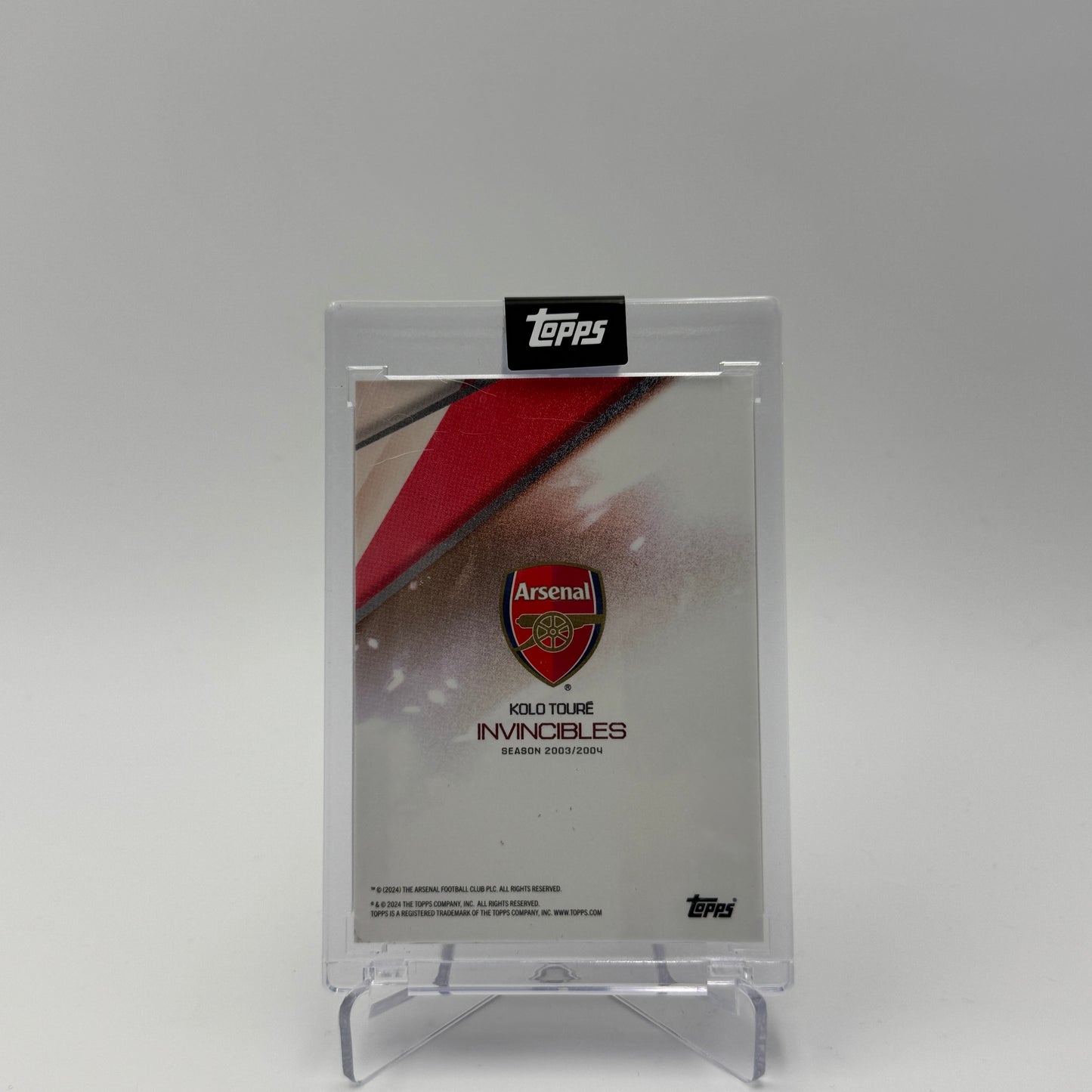 Kolo Touré - Arsenal - Topps Arsenal Invincibles - Autograph 43/49