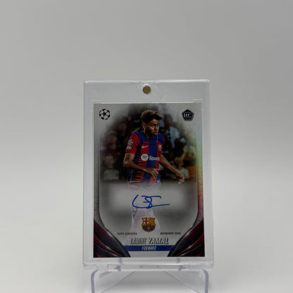 Lamine Yamal RC - FC Barcelona - Topps Flagship UCC 2023/24 - Autograph