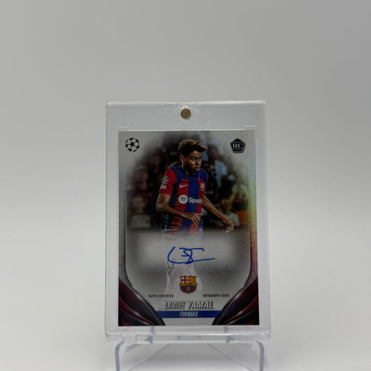 Lamine Yamal RC - FC Barcelona - Topps Flagship UCC 2023/24 - Autograph