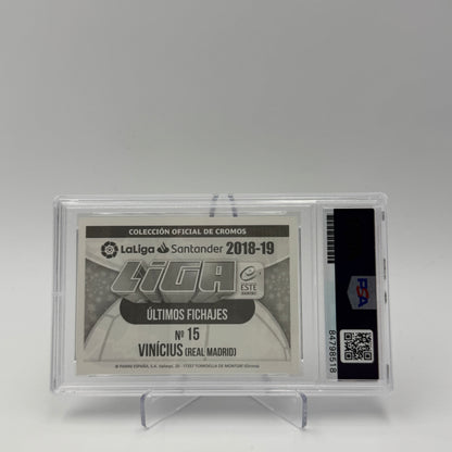 Vini Jr RC - Real Madrid - Trading Card - Autograph On Card - PSA 10