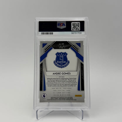 Andre Gomes - Everton - Panini Prizm PL 2020/21 - Black Gold Prizm 1/1 - PSA 9