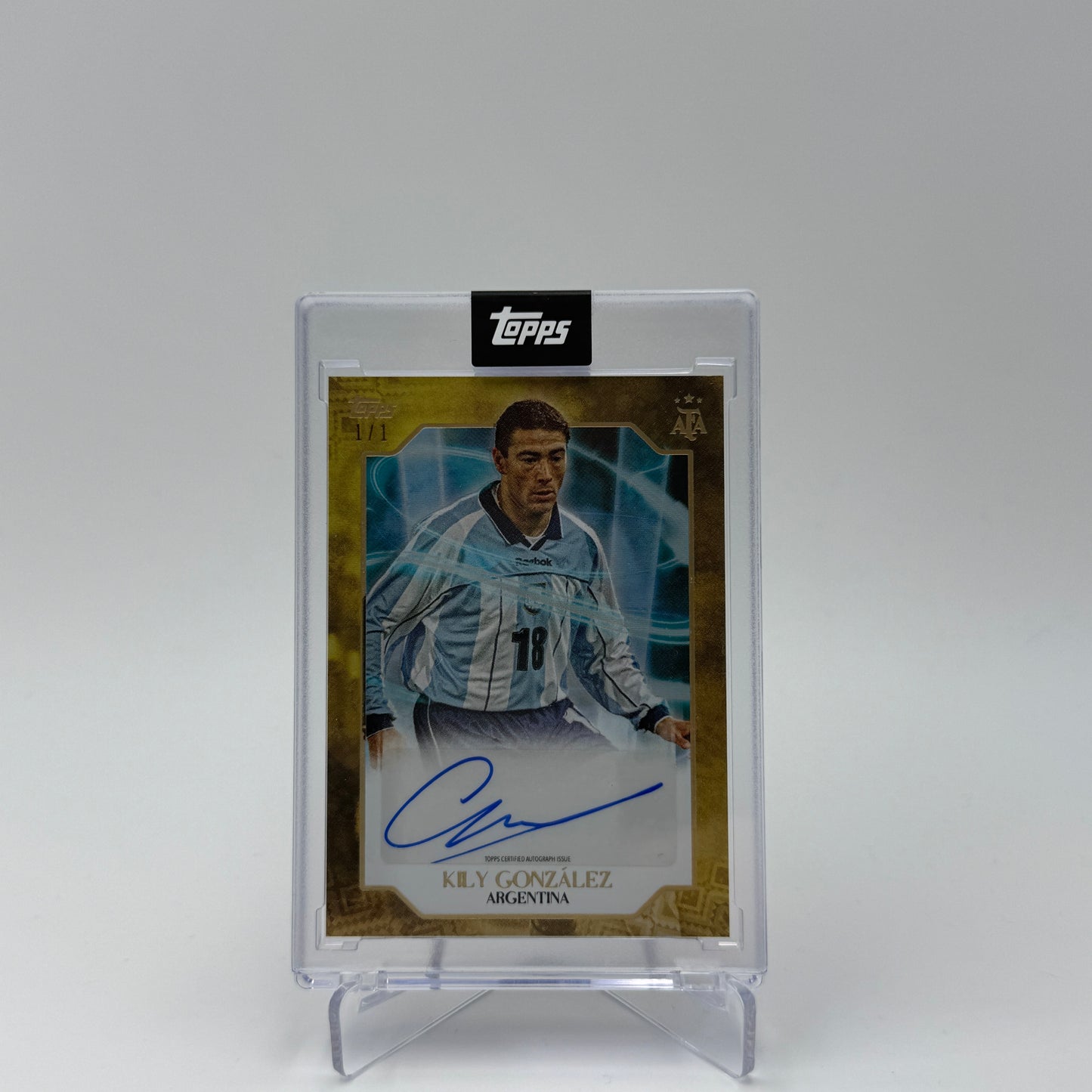 Kily Gonzalez - Argentina - Topps Leyendas Argentina - Autograph 1/1