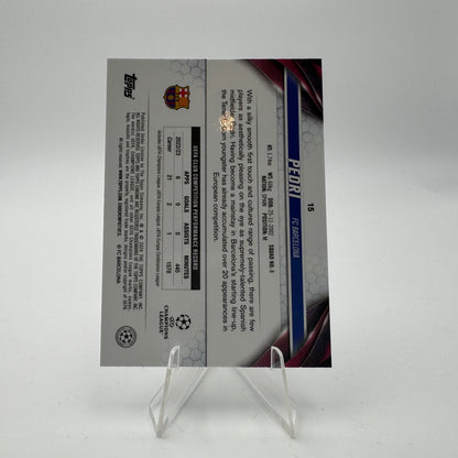 Pedri - FC Barcelona - Topps Chrome UCC 23/24 - 159/299
