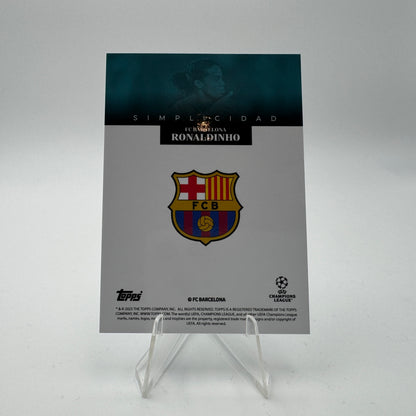 Ronaldinho - FC Barcelona - Topps Simplicidad -10/49