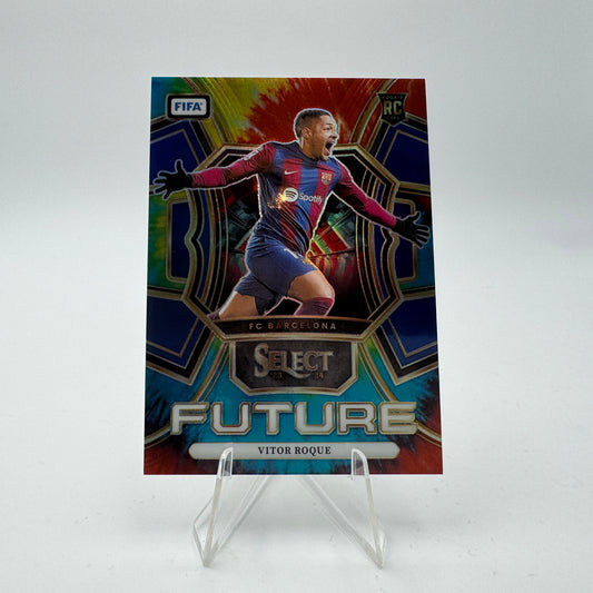 Vitor Roque RC - FC Barcelona - Panini Select FIFA 23/24 - 44/49 Tie Dye