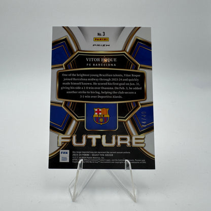 Vitor Roque RC - FC Barcelona - Panini Select FIFA 23/24 - 44/49 Tie Dye