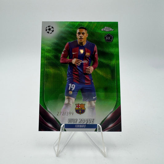 Vitor Roque RC - FC Barcelona - Topps Chrome UCC 23/24 - 272/399
