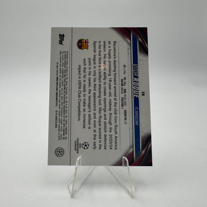 Vitor Roque RC - FC Barcelona - Topps Chrome UCC 23/24 - 272/399