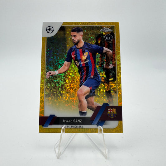 Alvaro Sanz RC - FC Barcelona - Topps Chrome 2022/23 - 35/50