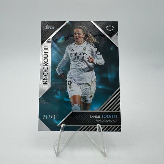 Sandie Toletti - Real Madrid - Topps Knockout WCL 2025 - 21/49
