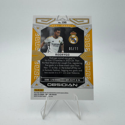 Rodrygo - Real Madrid - Panini Obsidian 2023/24 - 05/11