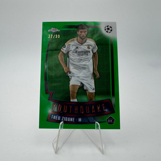 Theo Zidane RC - Real Madrid - Topps Chrome UCC 23/24 - Youthquake 27/99