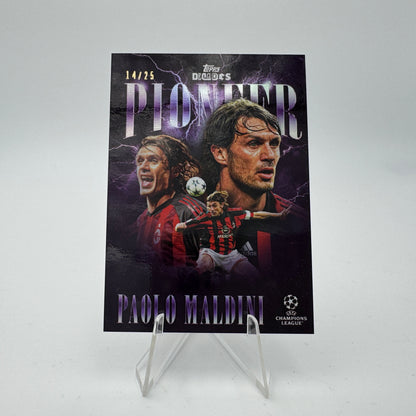Paolo Maldini -  AC Milan - Topps Decades 2025 - 14/25 Pioneer