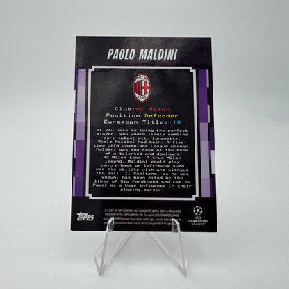 Paolo Maldini -  AC Milan - Topps Decades 2025 - 14/25 Pioneer