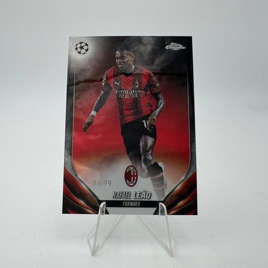 Rafael Leao - AC Milan - Topps Chrome UCC 23/24 - 86/99 Color Match