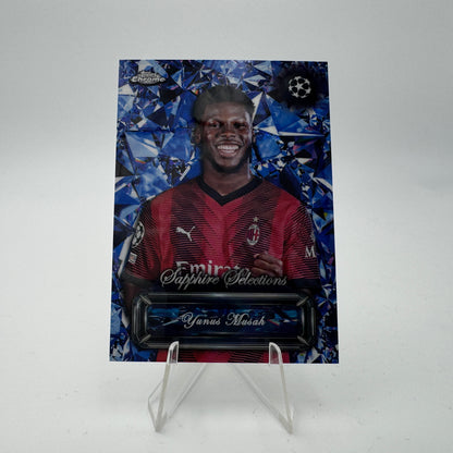 Yunus Musah - AC Milan - Topps Chrome Sapphire UCC 23/24 - Sapphire Selections