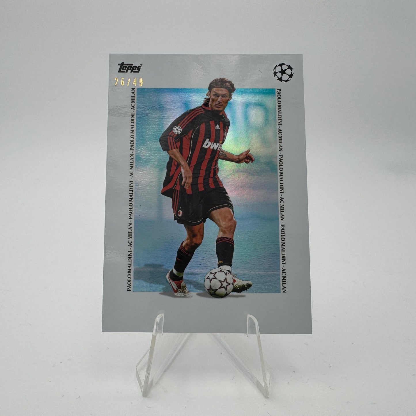 Paolo Maldini - AC Milan - Topps Simplicidad 2025 - 26/49