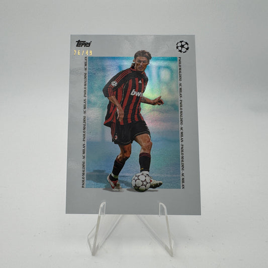 Paolo Maldini - AC Milan - Topps Simplicidad 2025 - 26/49