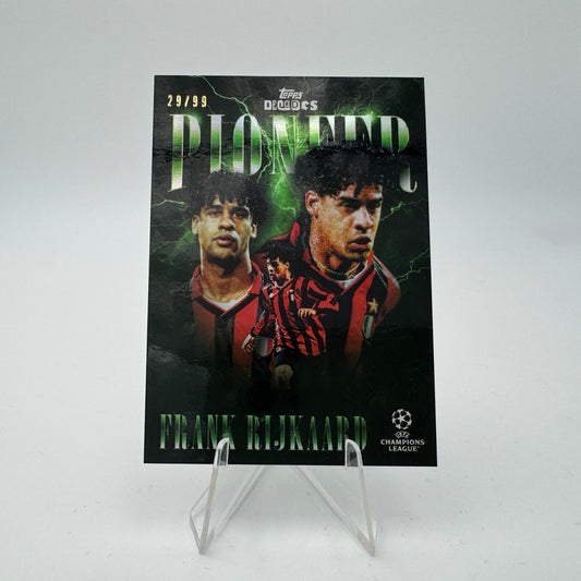 Frank Rijkaard - AC Milan - Topps Decades 2025 - 29/99 Pioneer