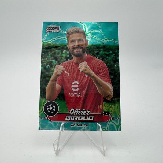 Olivier Giroud - AC Milan - Topps Stadium Chrome 23/24 - 166/199