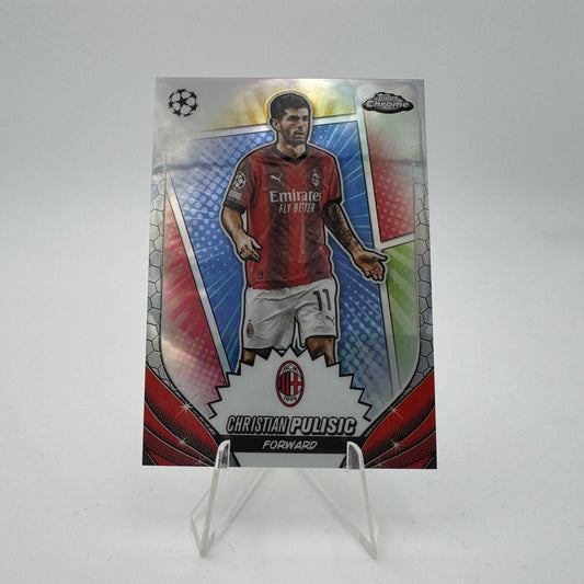 Christian Pulisic - AC Milan - Topps Chrome UCC 2023/24 - Hero Variations (Case hit)