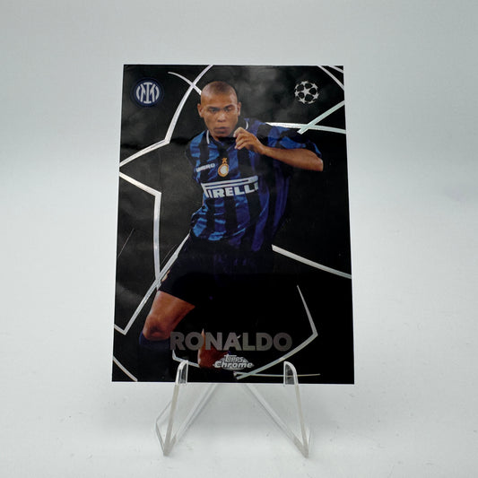 Ronaldo - Internazionale - Topps Chrome UCC 23/24 - Shadow Etch (Case Hit)