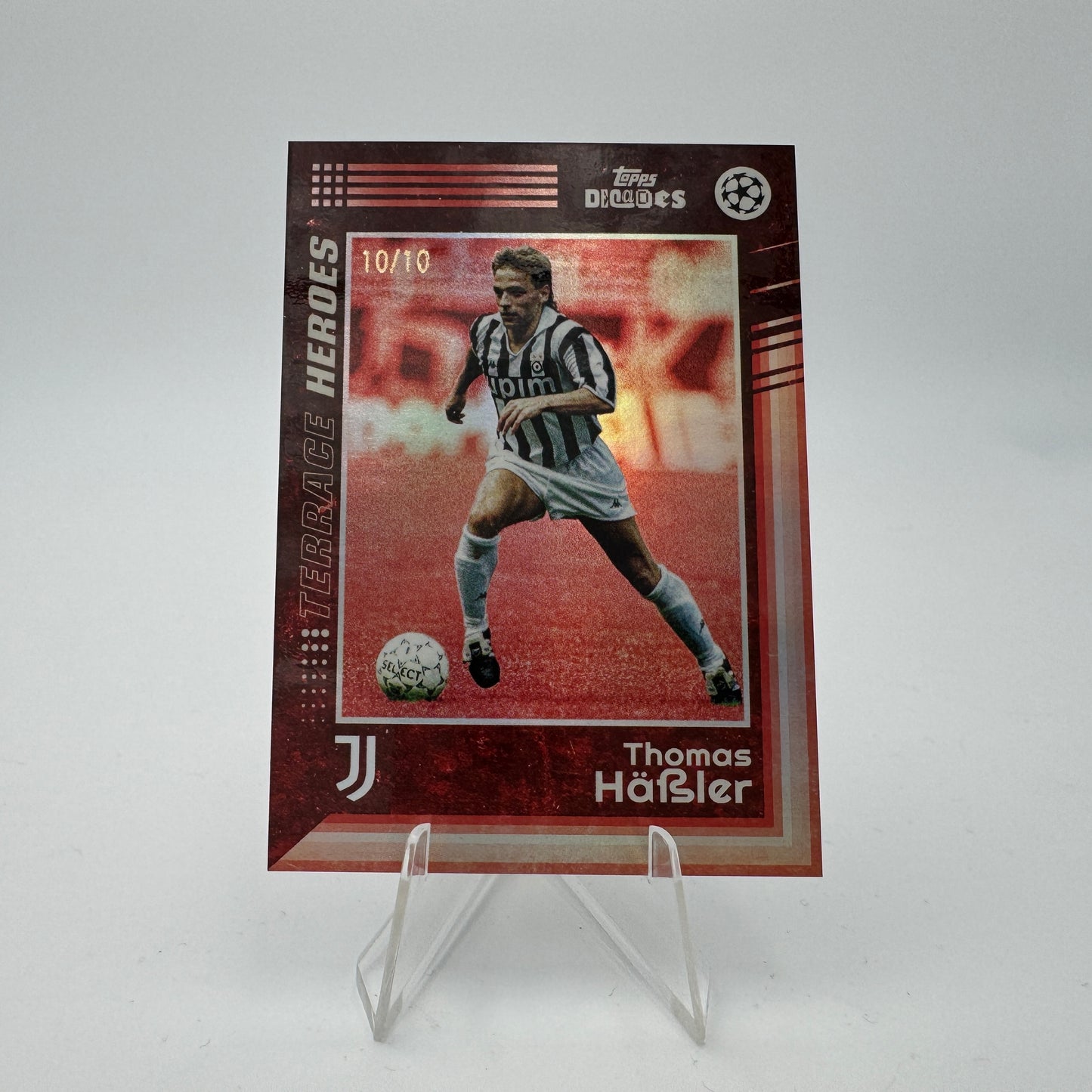 Thomas Hassler - Juventus - Topps Decades 2025 - 10/10