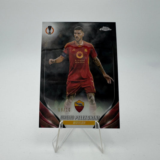 Lorenzo Pellegrini - AS Roma - Topps Chrome Sapphire UCC 23/24 - 08/10