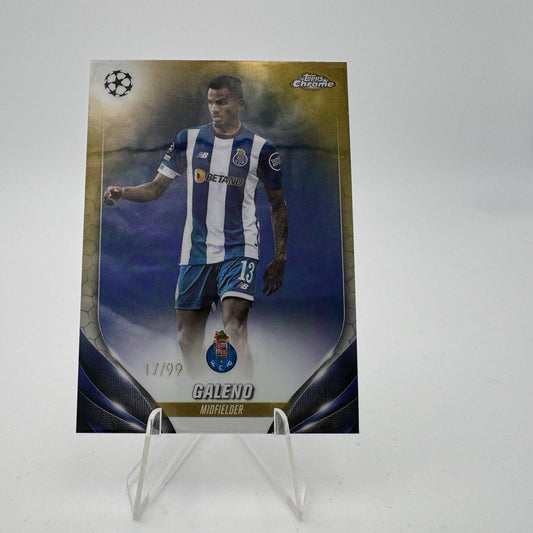 Galeno - FC Porto - Topps Chrome UCC 2023/24 - 17/99 Color Match