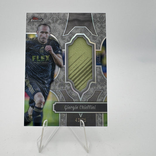 Giorgio Chiellini - LAFC - Topps Finest MLS 2024/25 - Relic 43/75