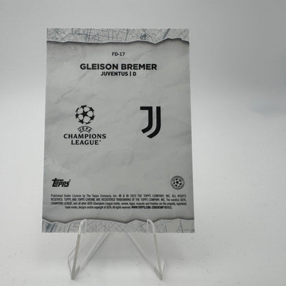 Gleison Bremer - Juventus - Topps Chrome UCC 2024/25 - 011/199