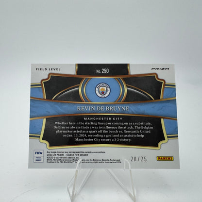 Kevin De Bruyne - Manchester City - Panini Select FIFA 2023/24 - 20/25
