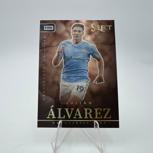 Julian Alvarez - Manchester City - Panini Select FIFA 2023/24 - Artistic Impressions