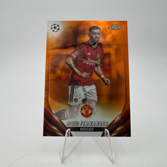 Bruno Fernandes - Manchester United - Topps Chrome UCC 2023/24 - 24/25