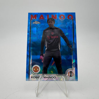 Kobbie Mainoo - Manchester United - Topps Chrome Sapphire UCC 2024/25 - SSP