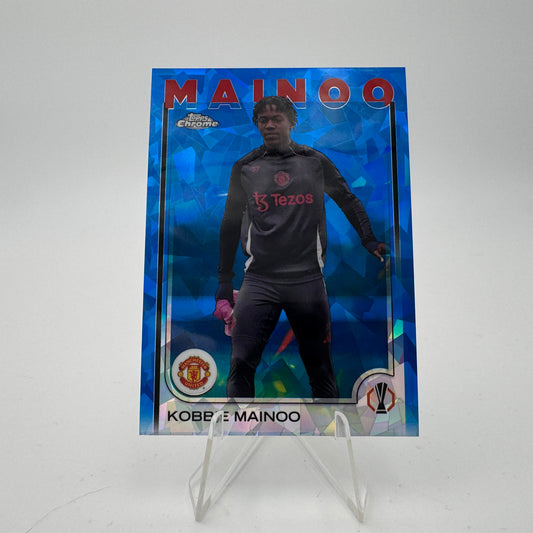Kobbie Mainoo - Manchester United - Topps Chrome Sapphire UCC 2024/25 - SSP