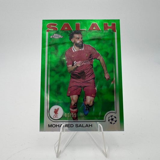 Mohamed Salah - Liverpool FC - Topps Chrome UCC 2024/25 - 80/99