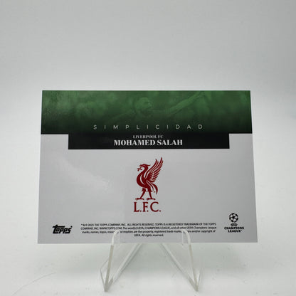 Mohamed Salah - Liverpool FC - Topps Simplicidad 2025 - 01/99