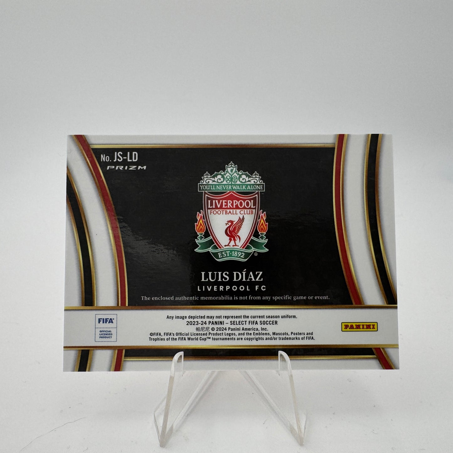 Luis Diaz - Liverpool FC - Panini Select FIFA 2023/24 - Relic