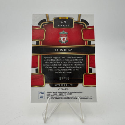 Luis Diaz - Liverpool FC - Panini Select FIFA 2023/24 - 02/10