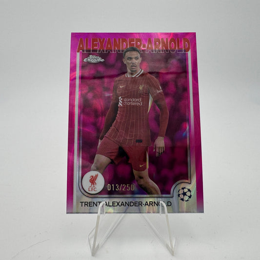 Trent Alexander Arnold - Liverpool FC - Topps Chrome UCC 2024/25 - 013/250