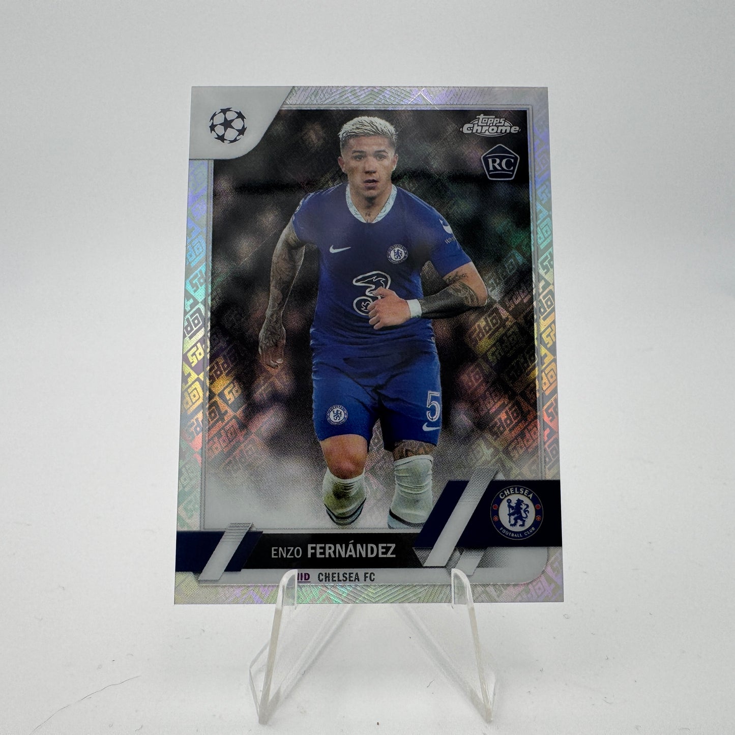 Enzo Fernandez RC - Chelsea FC - Topps Chrome UCC 2022/23 - 21/52