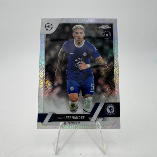 Enzo Fernandez RC - Chelsea FC - Topps Chrome UCC 2022/23 - 21/52