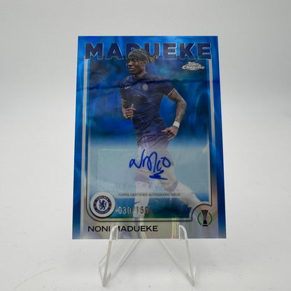 Noni Madueke - Chelsea FC - Topps Chrome UCC 2024/25 - Autograph 030/150