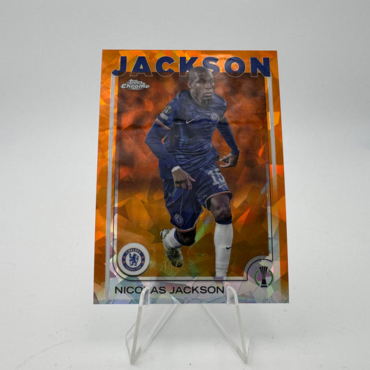 Nicolas Jackson - Chelsea FC - Topps Chrome Sapphire UCC 2024/25 - 11/25