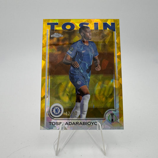 Tosin Adarabioyo - Chelsea FC - Topps Chrome Sapphire UCC 2024/25 - 42/50