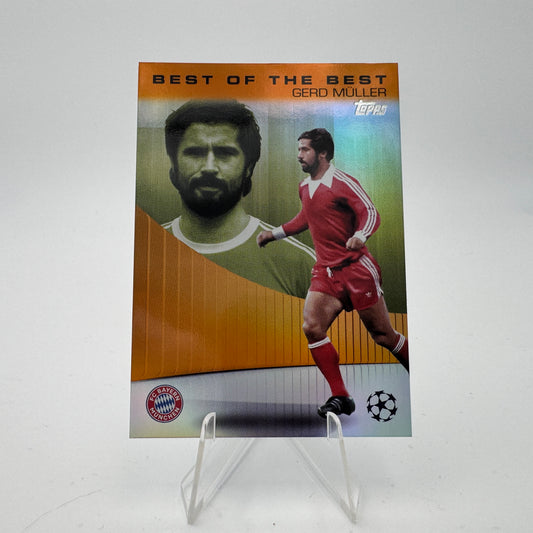 Gerd Muller - Bayern Munchen - Topps Flagship 2024/25 - 19/25 Best Of The Best