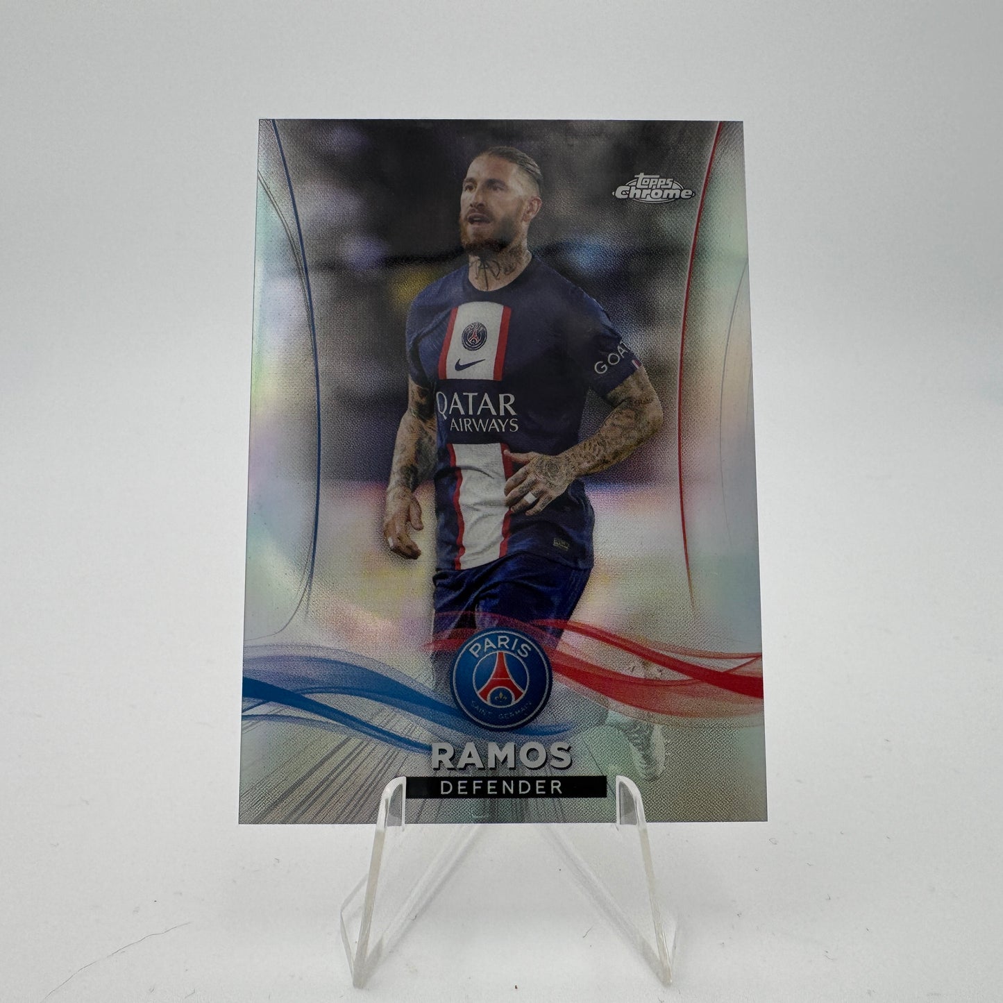 Sergio Ramos - Paris Saint Germain - Topps Chrome Set PSG - 19/75